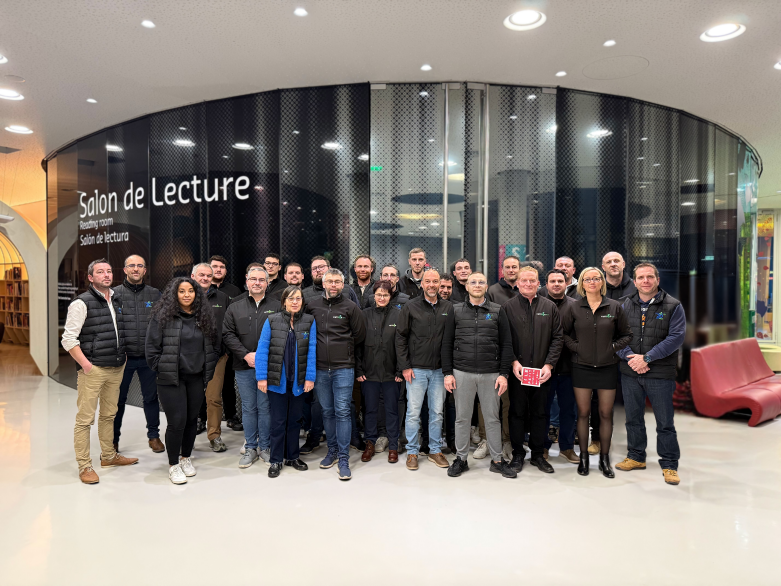 Photo d'équipe Vantage AM séminaire