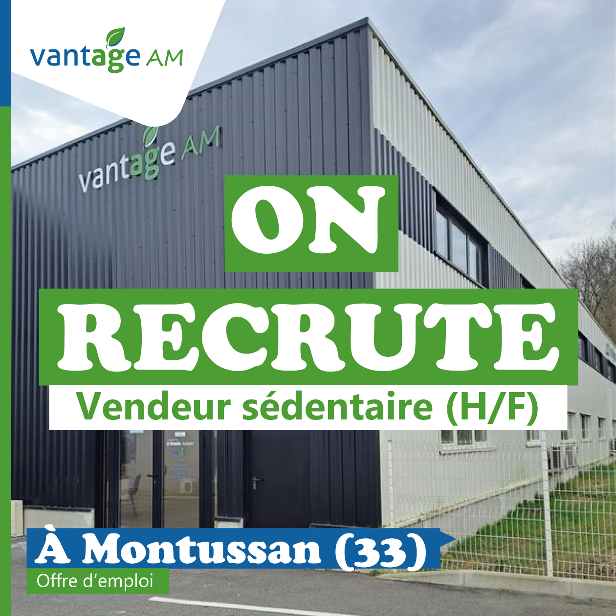 Emploi - Vendeur sédentaire en Gironde