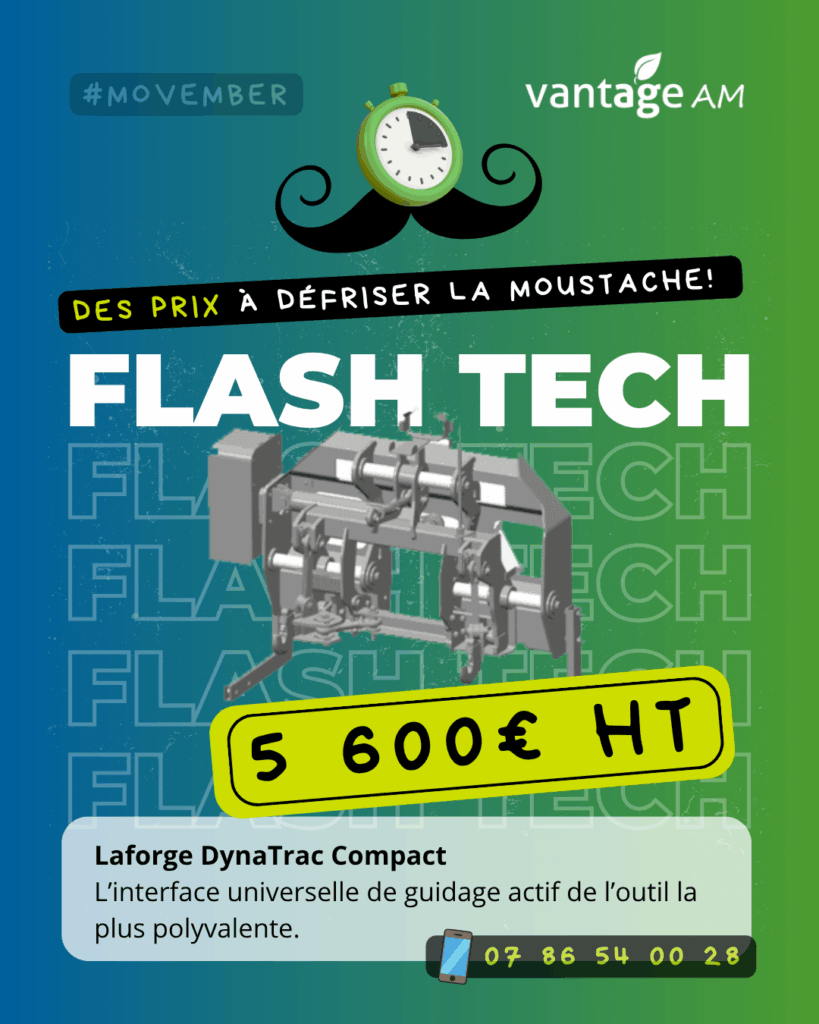 Flash tech Vantage AM - Laforge Dynatrac Compact - interface de guidage