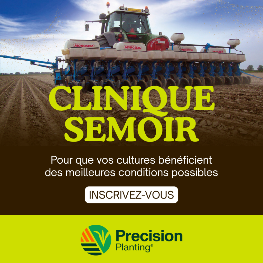 Clinique semoir Vantage AM Precision Planting